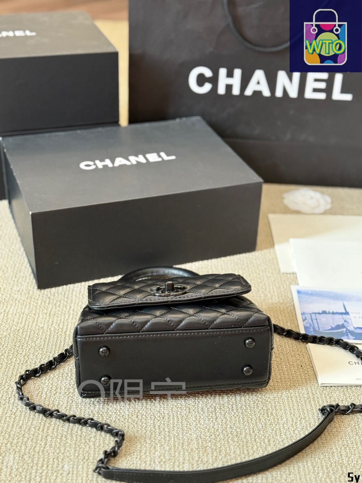 本日限定特価】シャネル ココ ハンドル スモールサイズ 20×14cm