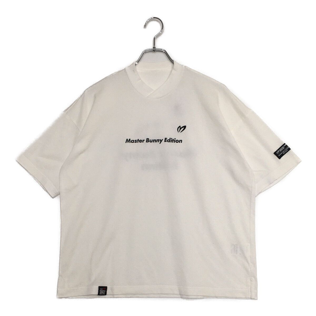 メンズ マスターバニーエディション MASTER BUNNY EDITION 半袖シャツ 3 S ホワイト モックネック