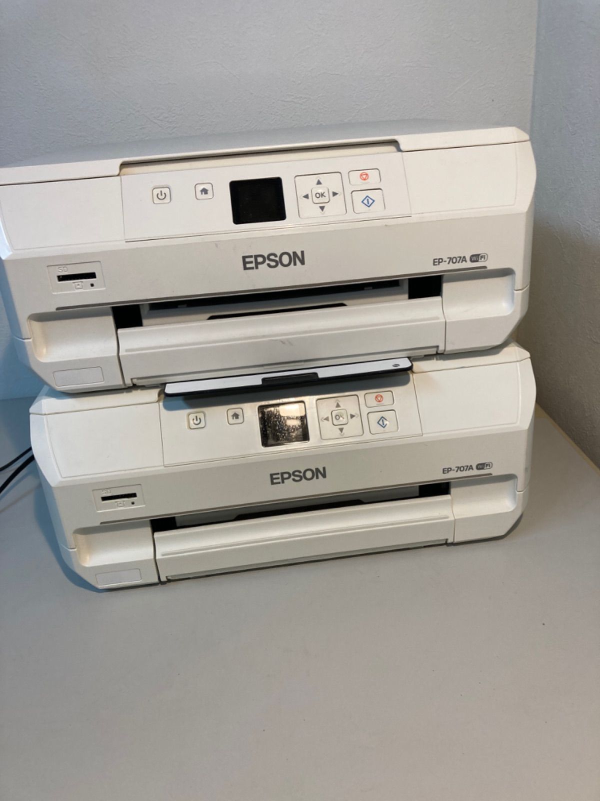 エプソンプリンタ　EP-711A EP-807AW 2台ジャンク EPSON EP-711A EP-807AW ジャンク 2台セット