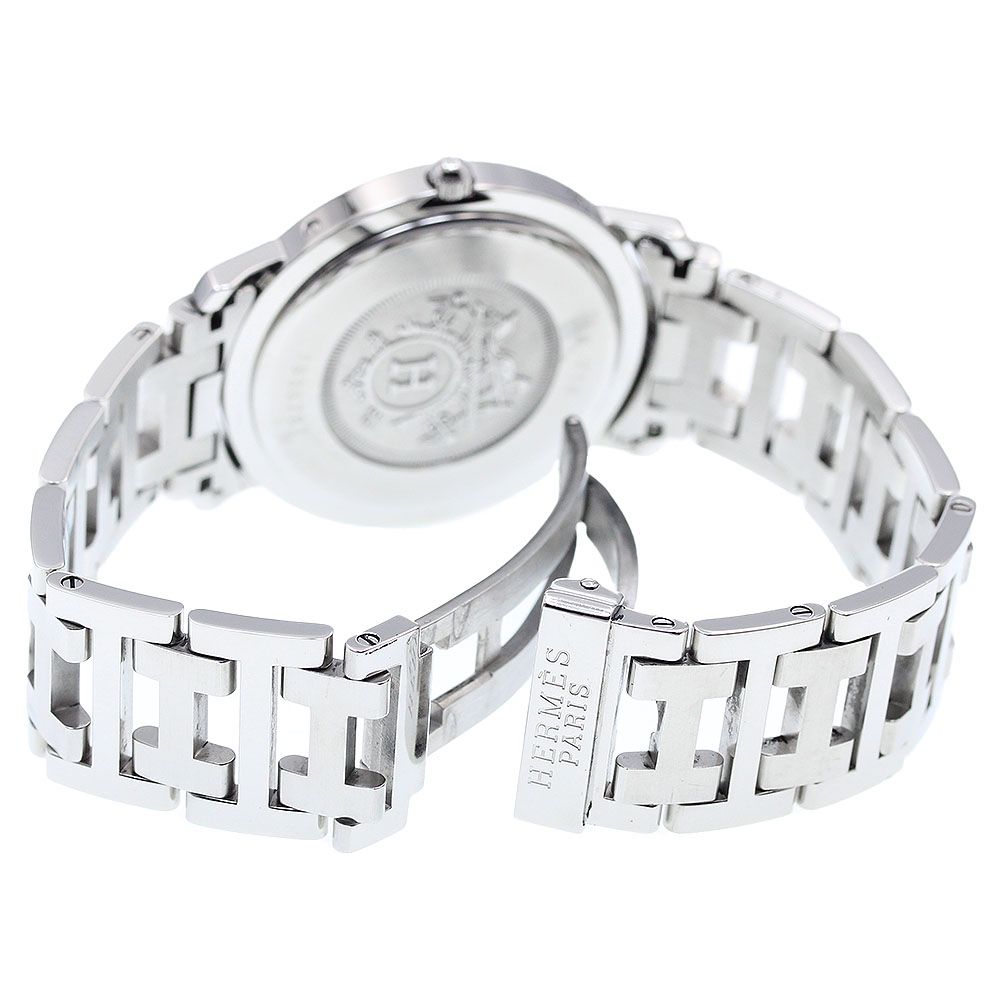 エルメス HERMES クリッパー デイト クォーツ メンズ_904697 - メルカリ