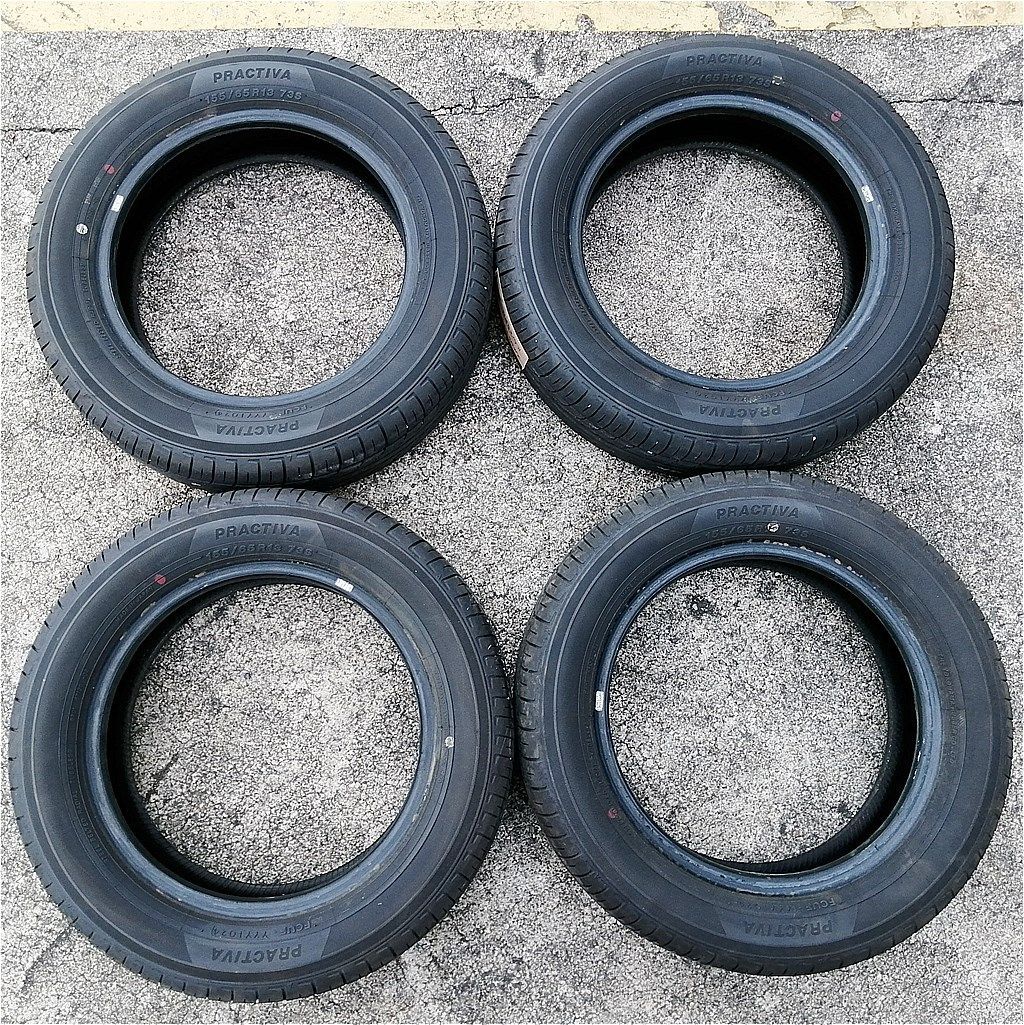 タイヤ4本セット 夏タイヤ YOKOHAMA PRACTIVA 155/65R13 2024年