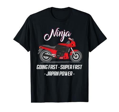 Kawasaki GPZ900R忍者ZX900AモーターサイクルバイカーTシャツ T