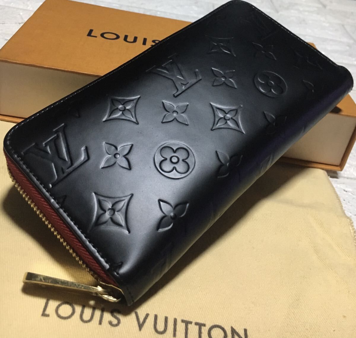 ヴェルニ☆ラウンド長財布 （比較的美品⭐️】ルイヴィトン