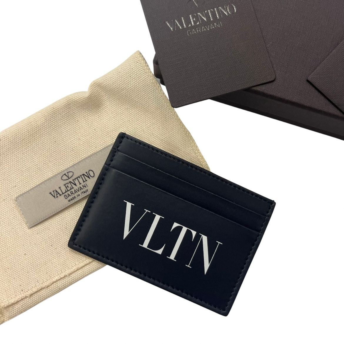 【正規店好評】未使用 VALENTINO VLTN カードホルダー コインケース ミニ財布 小物