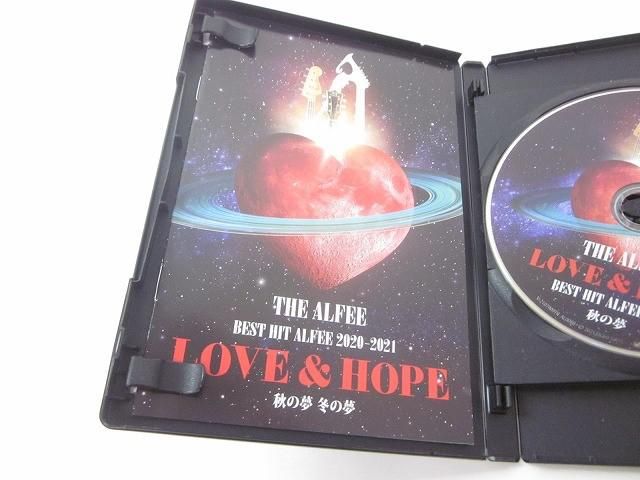 中古品 THE ALFEE BEST HIT ALFEE 2020-2021 LOVE & HOPE秋の夢
