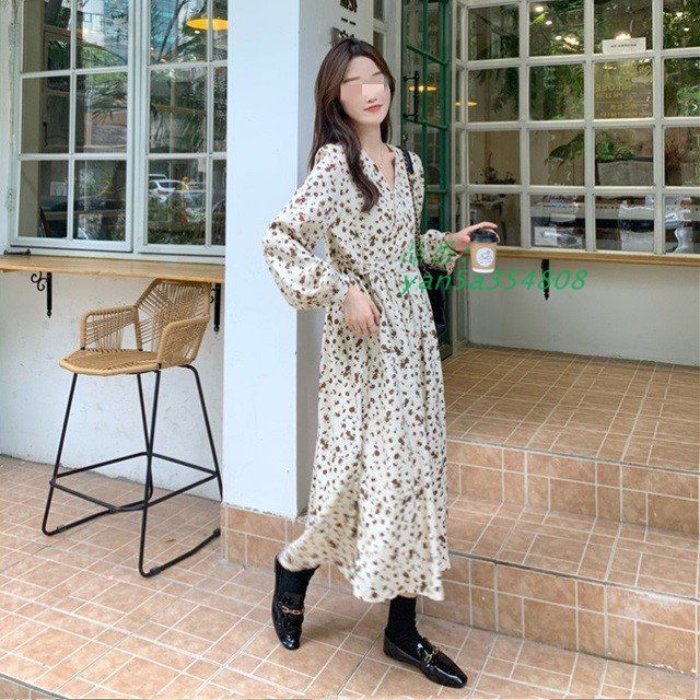 花柄 ワンピース