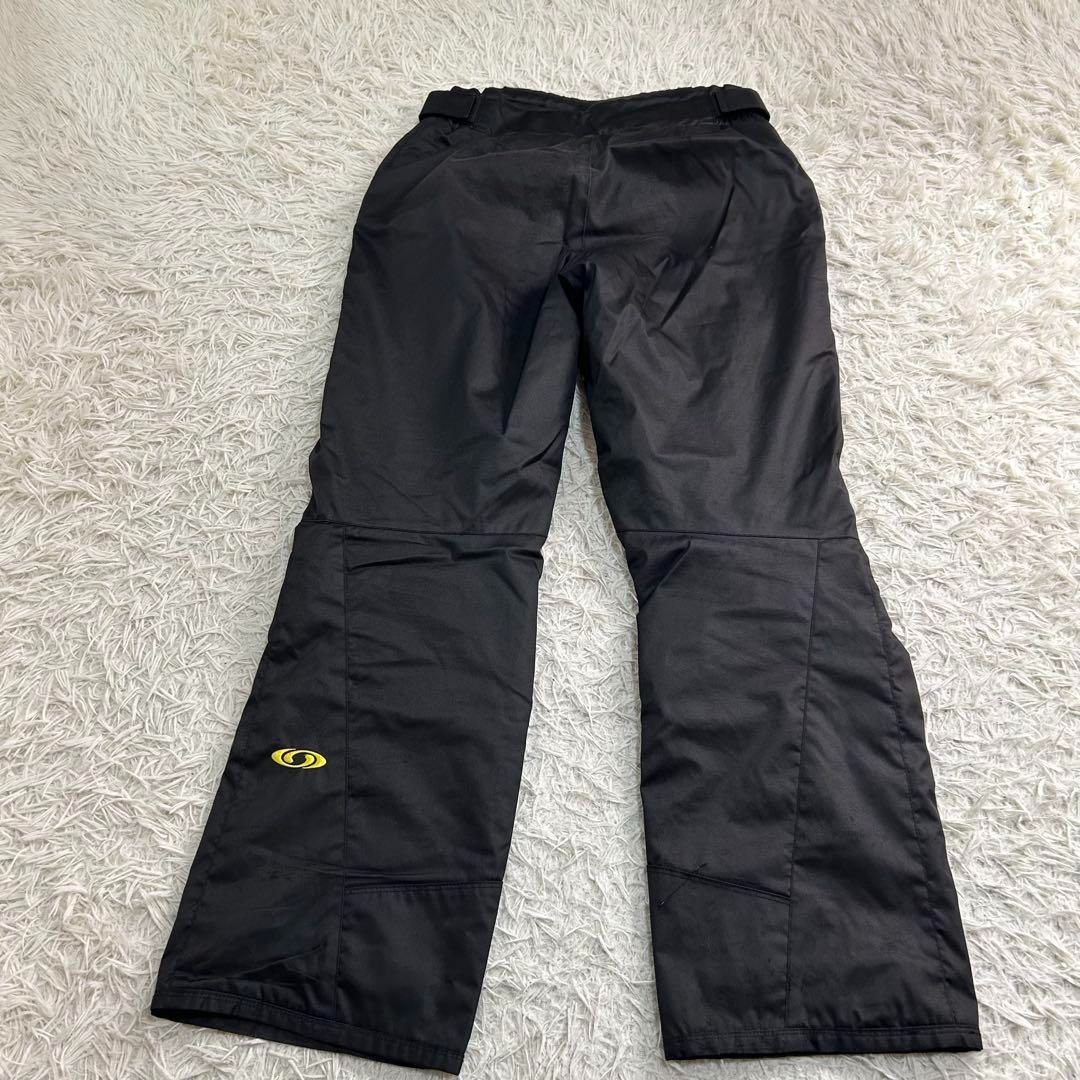 良品✨サロモン スキーウェア セットアップ L メンズ ロゴ刺繍