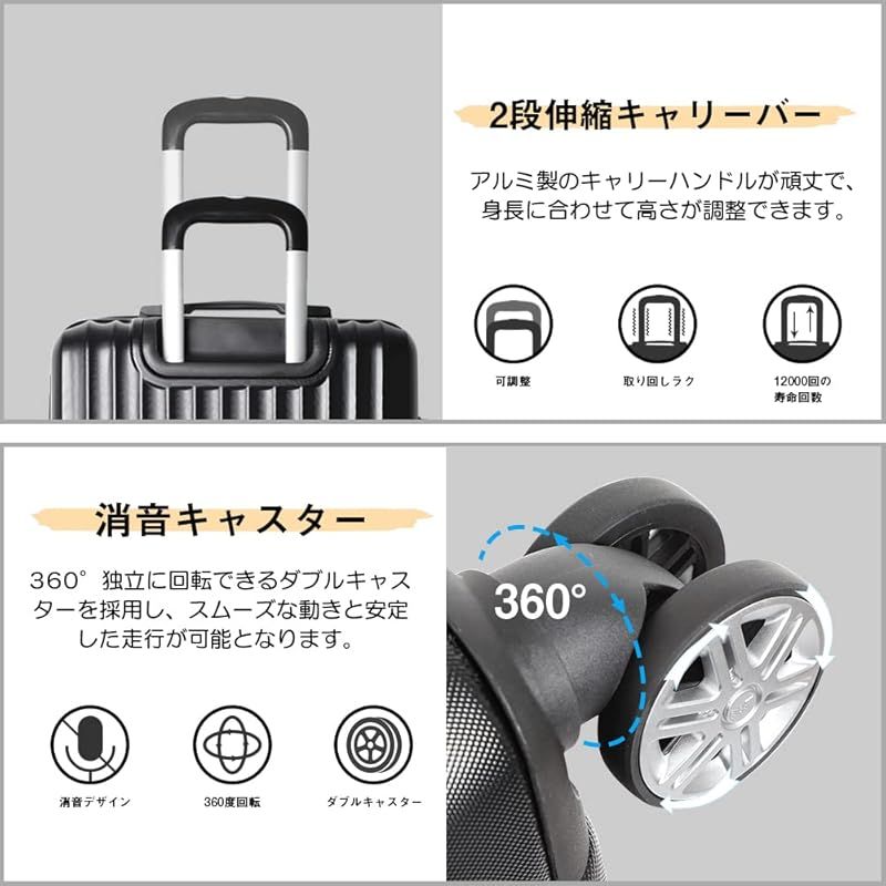 cooco クーコ　クロコ型押しキャリーカート　アルミハンドル　2way 黒 cooco クーコ クロコ型押しキャリーカート アルミハンドル 2way