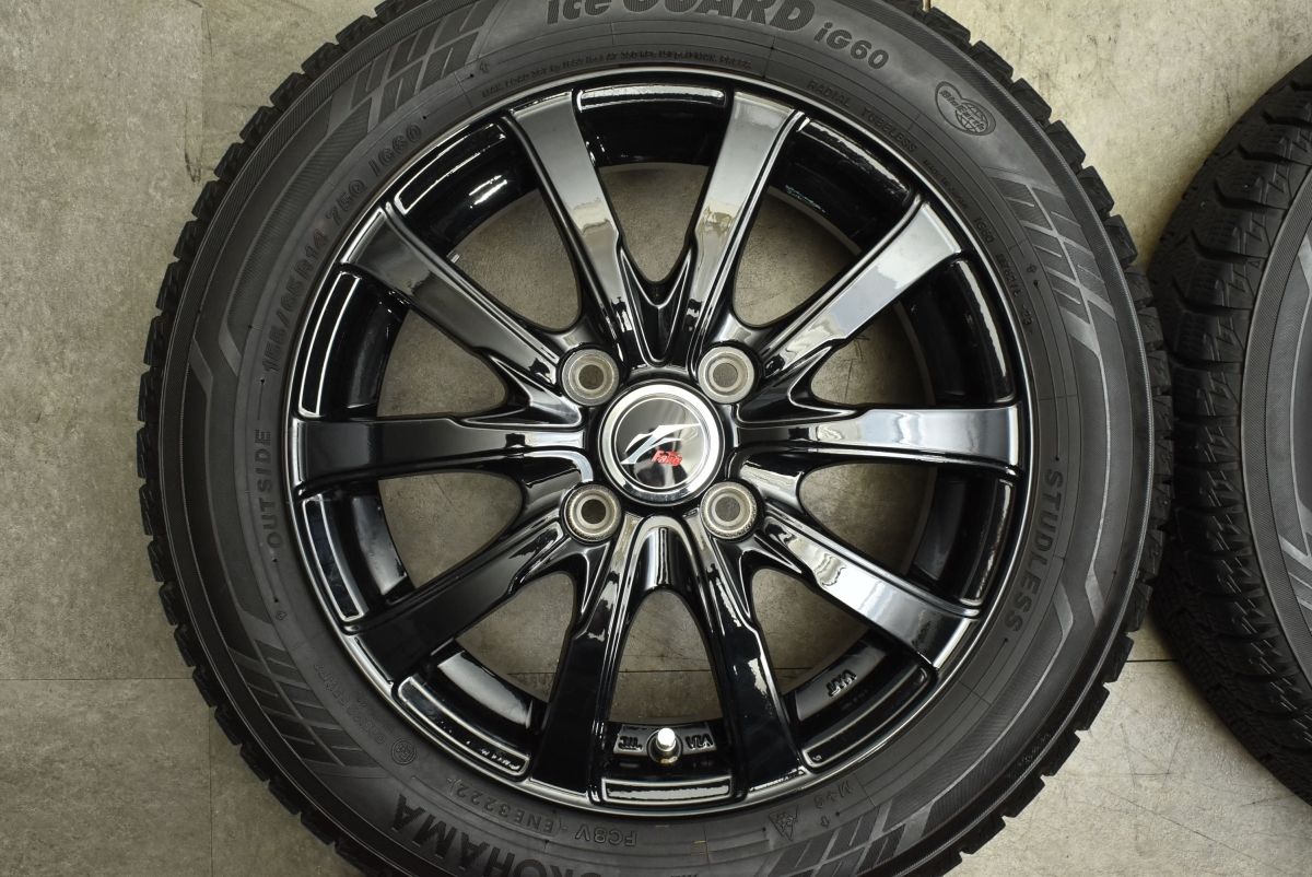 大特価】ESTROSA 14in 4.5J +45 PCD100 ヨコハマ アイスガード iG70 
