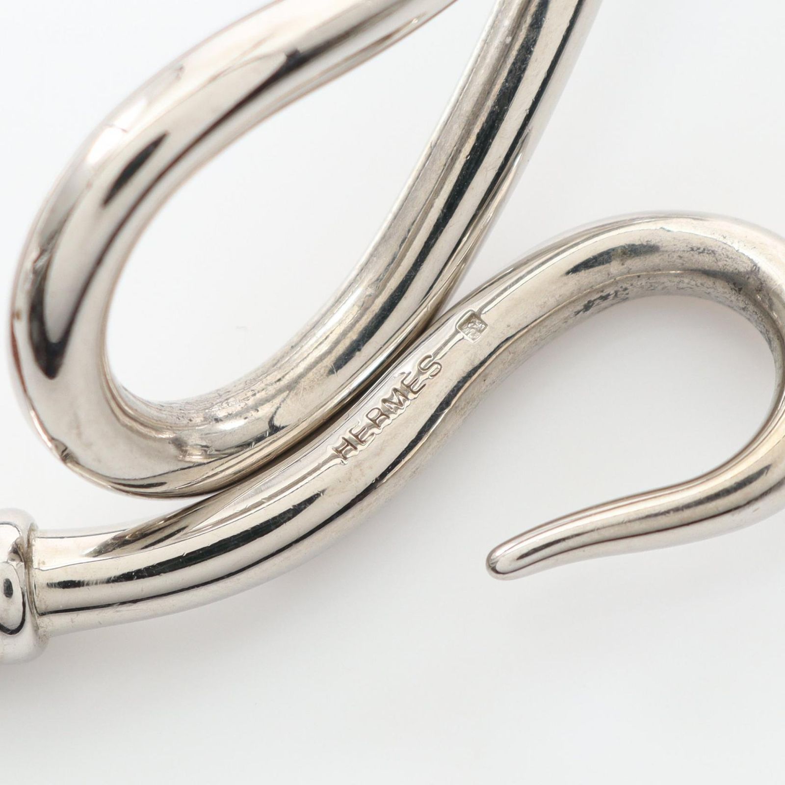 エルメス HERMES ブレスレット ジャンボ シルバー ステンレス