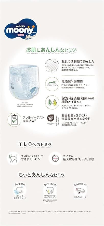リフレベビー用より大きく大人用より小さいサイズ160枚パンツ