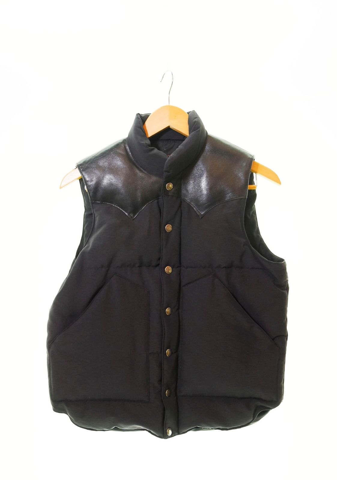 シュガーケーン  SUGAR CANE down vest ダウンベスト 黒 SC11159 ベスト 無地 ブラック Sサイズ 103MT-205