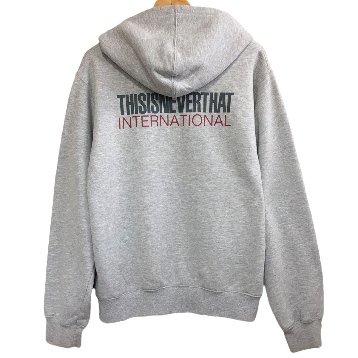 古着 thisisneverthat ディスイズネバーザット ジップアップ