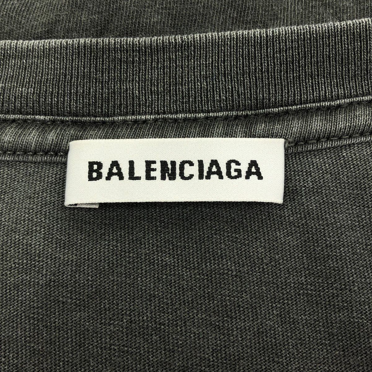 BALENCIAGA バレンシアガ スモールフィットロゴプリントTシャツ 556107  