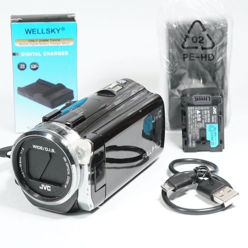 JVC Victor Everio GZ-E765-T ブラウン 動作OK 1週間保証 /1670 - メルカリ 