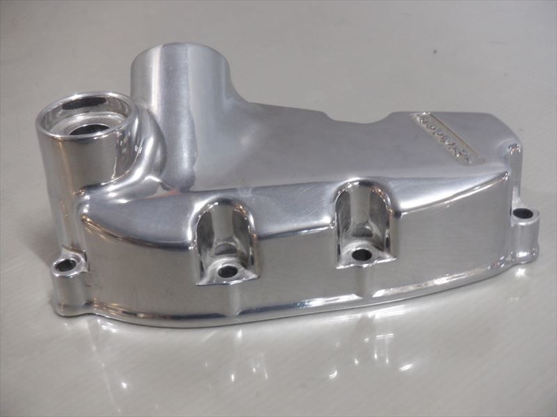 HONDA CBX400F オイルチェエンジカバー CBX550F バレル研磨仕上げ