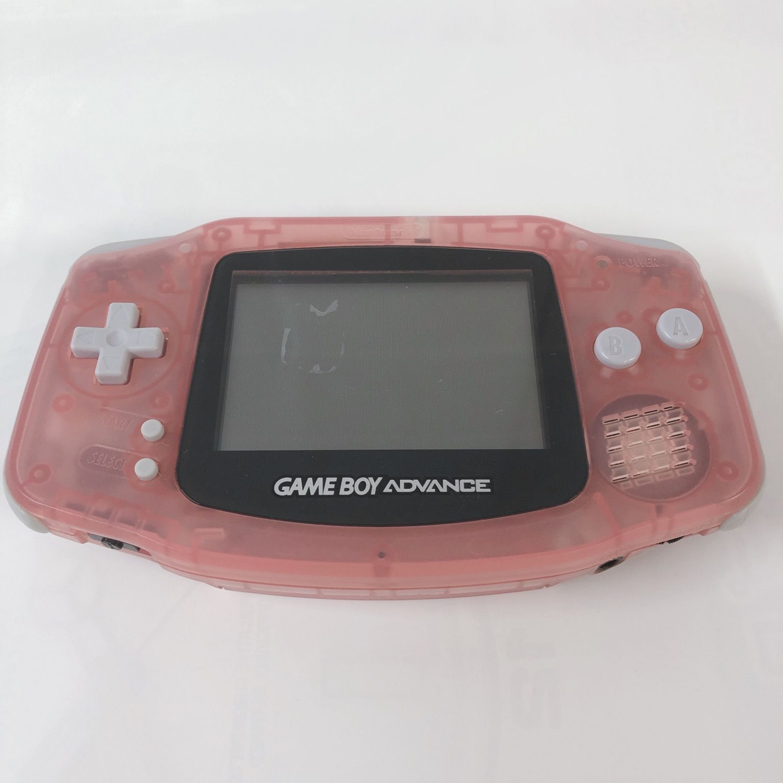 ゲームボーイアドバンス クリアピンク 本体のみ