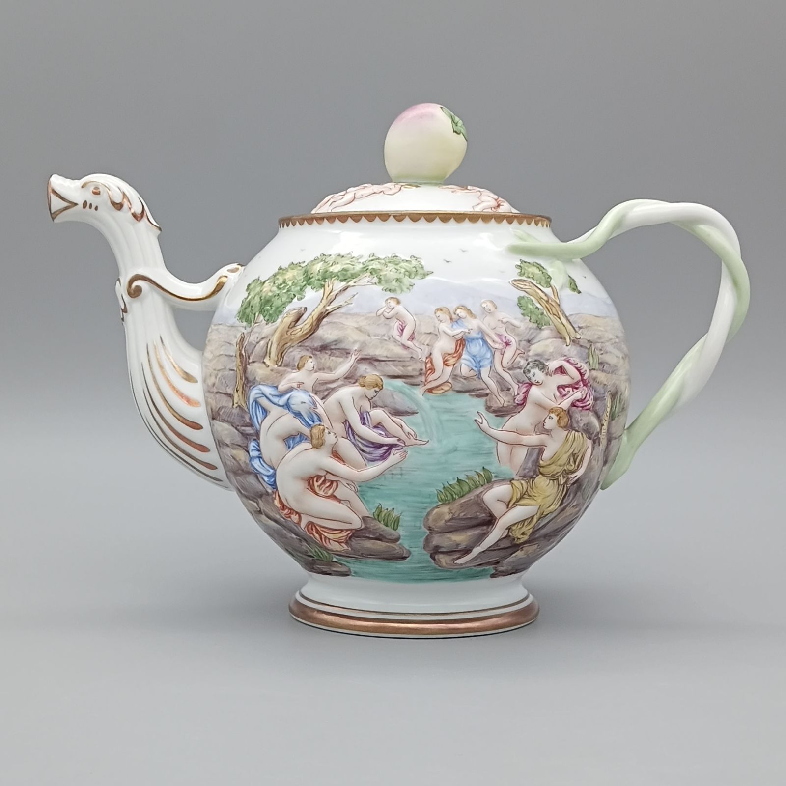 リチャードジノリ カポディモンテ ティーポット RICHARD GINORI