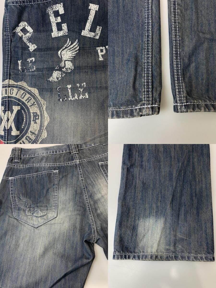 PANTS ペイントデニムパンツ