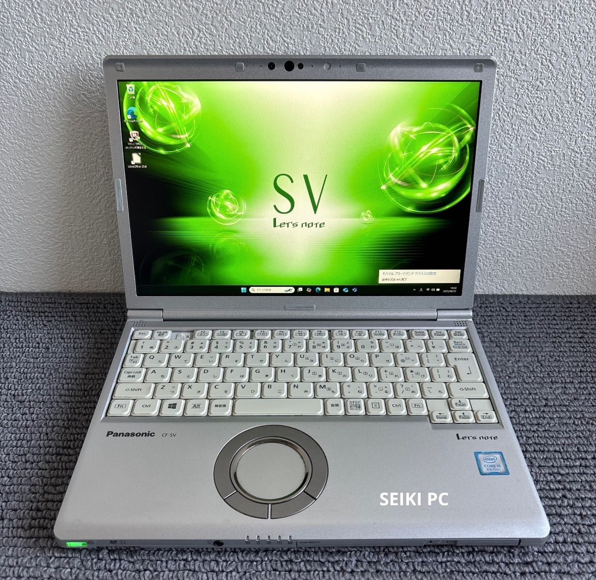 Panasonic CF-SV7 i5-8250U メモリ8GB SSD 256GB Win11 顔認証 - メルカリ