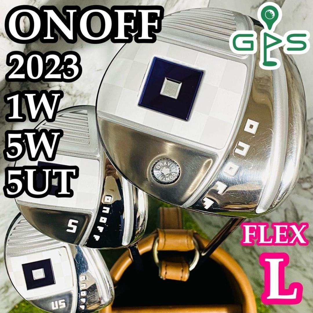 2025年レディースファッション福袋特集 5UT 5W 1W 2023 極美品】オノフ レディース L ウッド3本セット クラブ