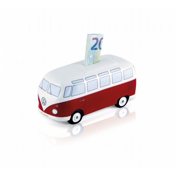 VW Collection T1バス貯金箱 レッド BUMB31