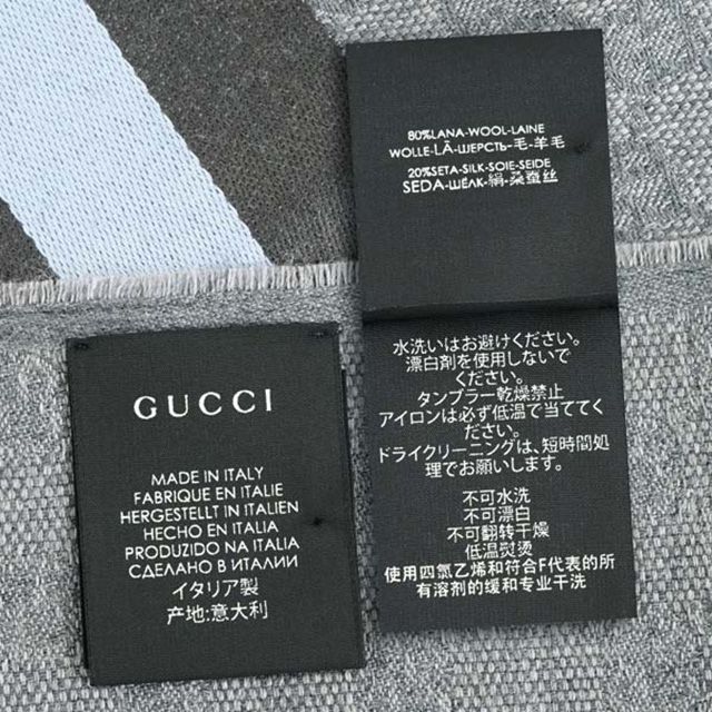 GUCCI　マフラー グッチ GUCCI 147351 4G704 1469 62 GGパターンマフラー GUCCI