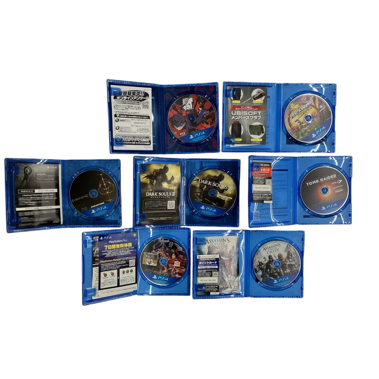 186000 現状品 PlayStation4 ソフト 16点まとめ売り [1000025328492]