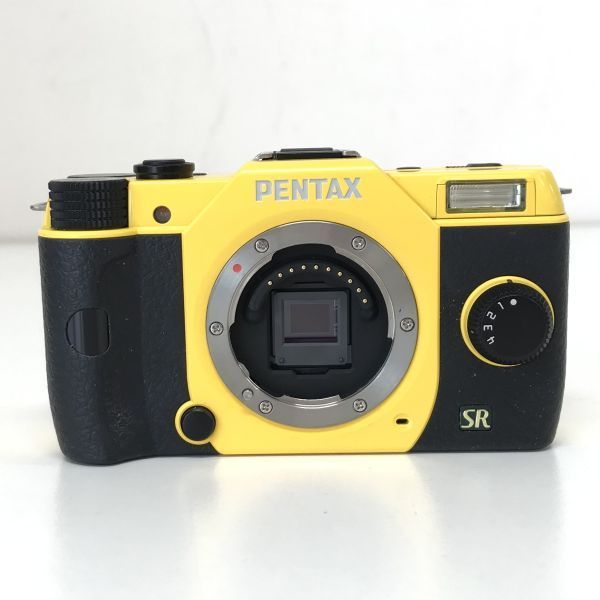 【動作確認済】 PENTAX Q7 イエロー ペンタックス θ【動作確認済み】PENTAX/ペンタックス Q7 ダブルズームキット
