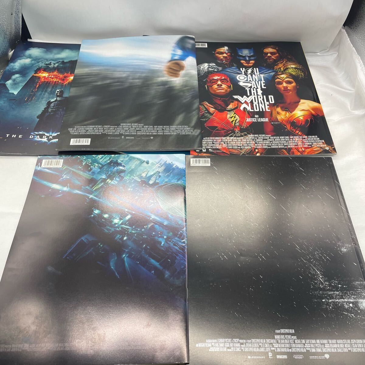 DCパンフレット　まとめ売り DC映画6冊セット】パンフレット ダークナイト・ライジング
