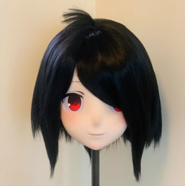 全頭マスク カツラ付き ロック付き NO.147 フルマスク ドール