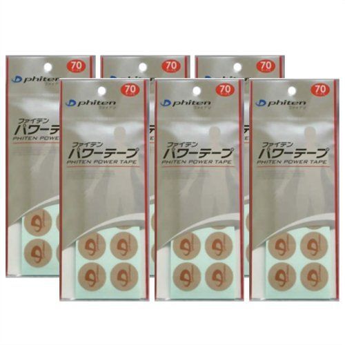 6 ファイテンパワーテープ 70マーク入り（SK-303C) ×6個 セット