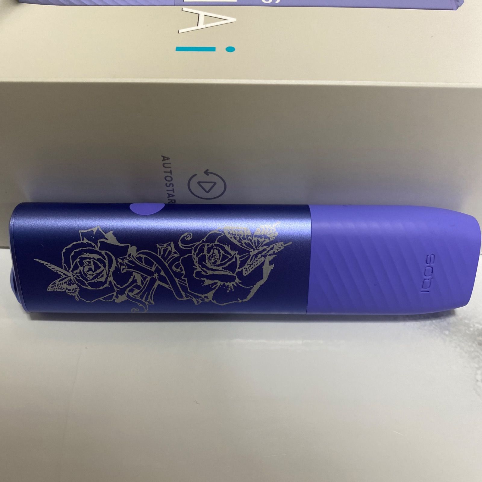 蝶 薔薇 クロス デザイン レーザー加工 iQOS ILUMA i ONE 蝶 薔薇 クロス デザイン レーザー加工 iQOS ILUMA i ONE