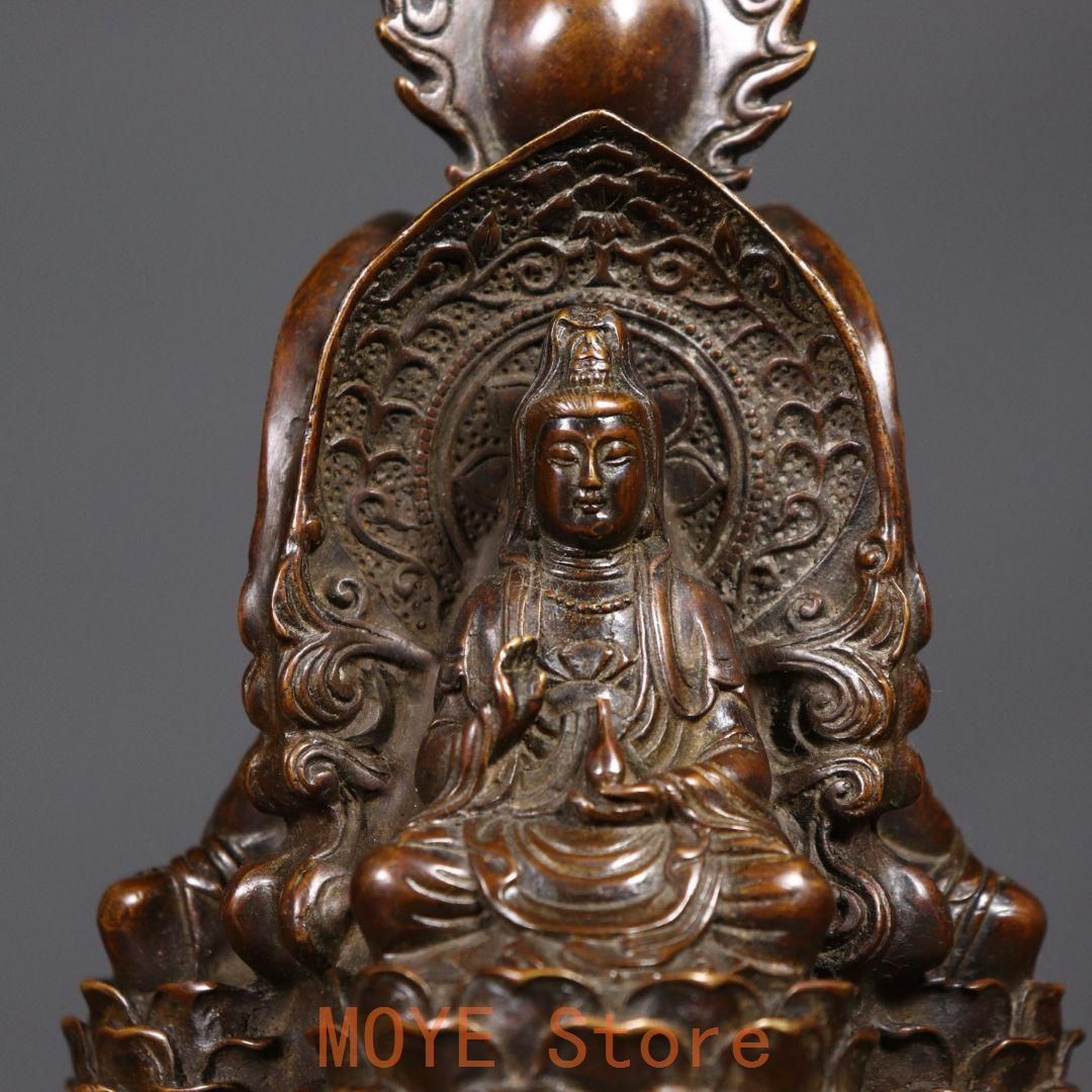 仏教美術 仏像 三宝仏 銅製 仏像 彫刻 置物 開運 風水 工芸品 仏教美術 仏像 地蔵 菩薩 浄瓶観音 銅製 開運 風水 工芸品 置物