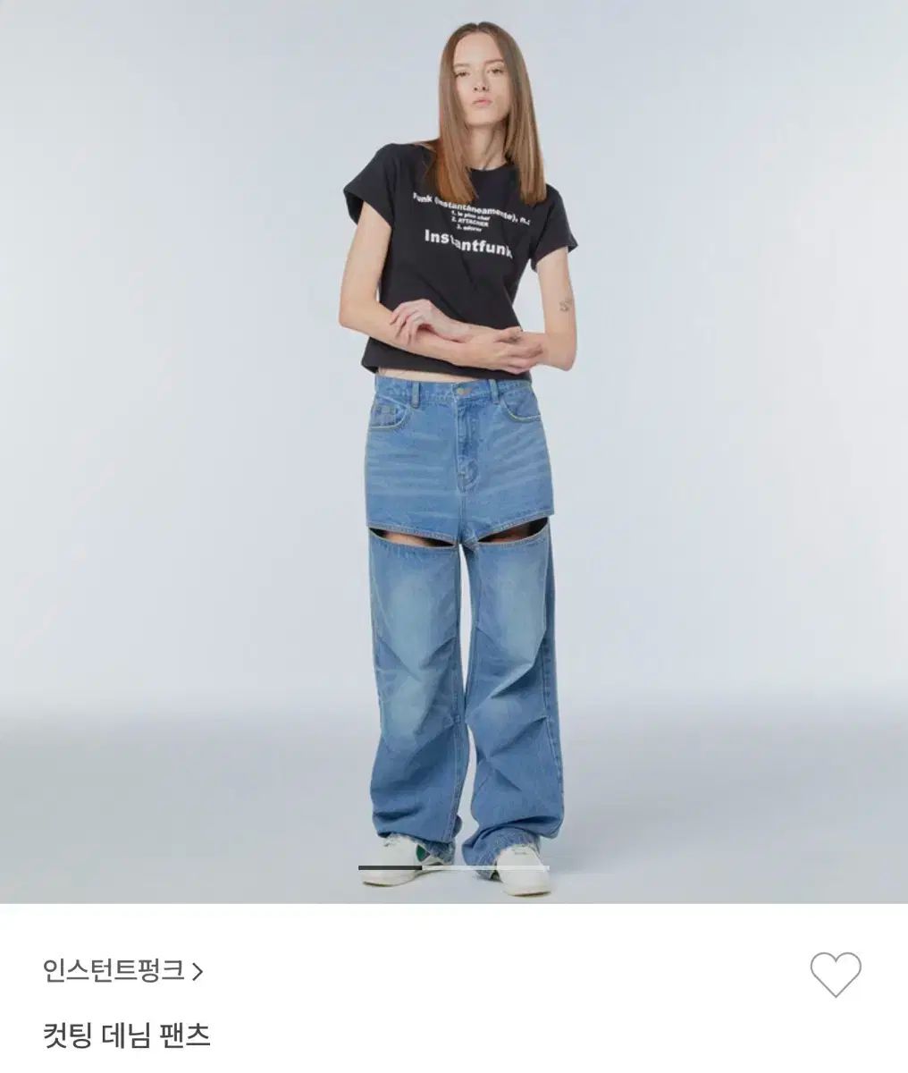 インスタントです パンク デニム