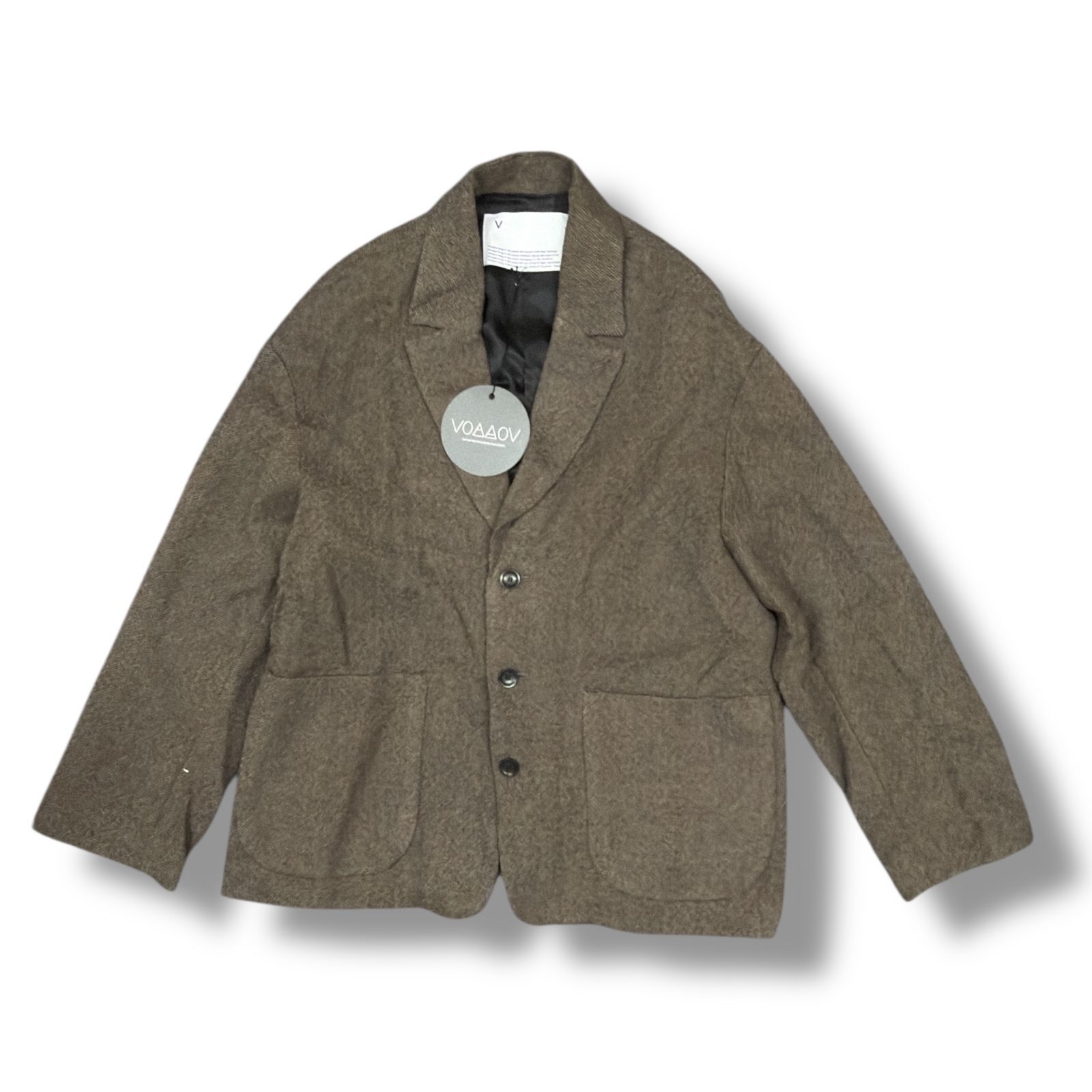 参考上代43780円 未使用品 VOAAOV BISHU TAMBLER WOOL GAUZE Oversize 