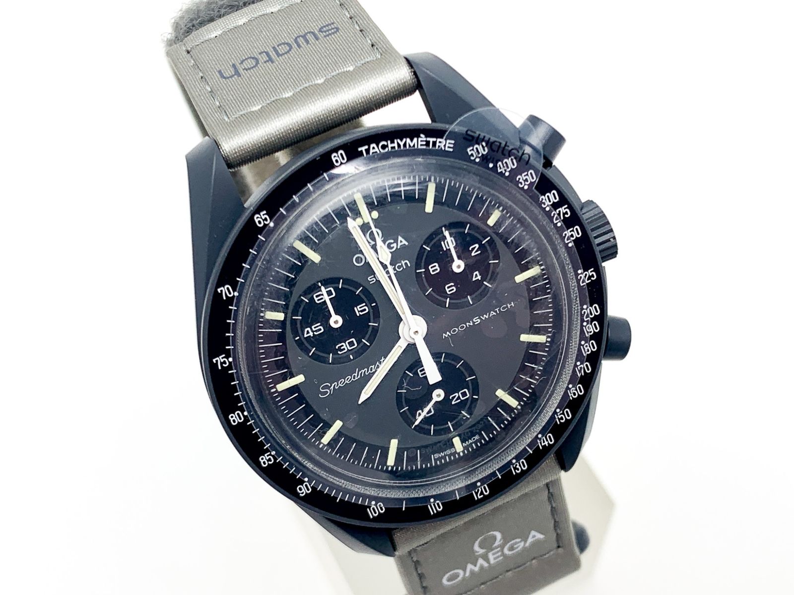 新品同様未使用5月購入。OMEGA × Swatch スピードマスター クロノ