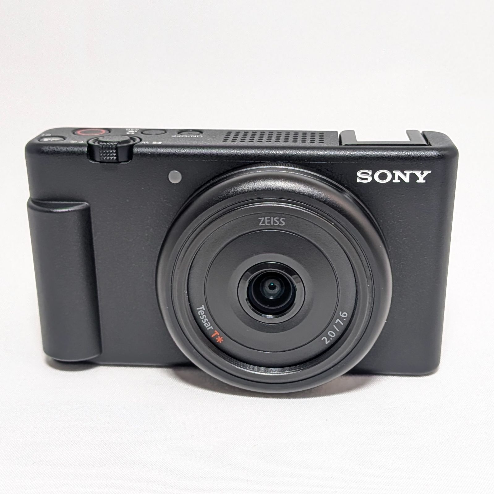 ソニー SONY VLOGCAM ZV-1F ブラック コンデジ ビデオカメラ 中古 