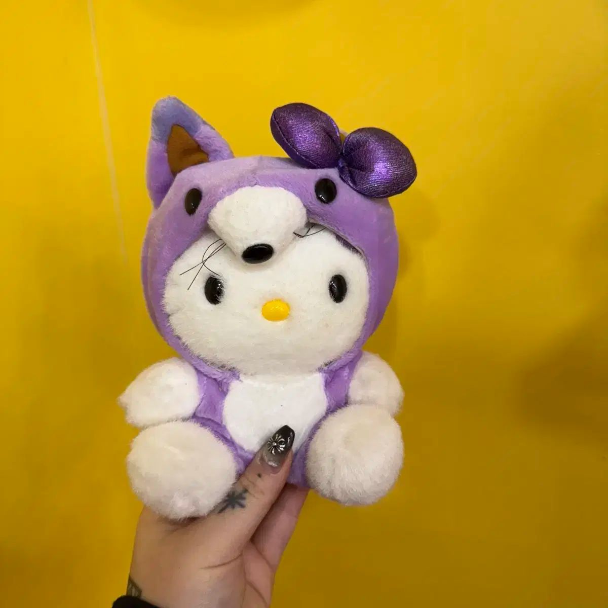 ハローキティ 北海道限定 ラベンダー キタキツネ クラシック) 動物