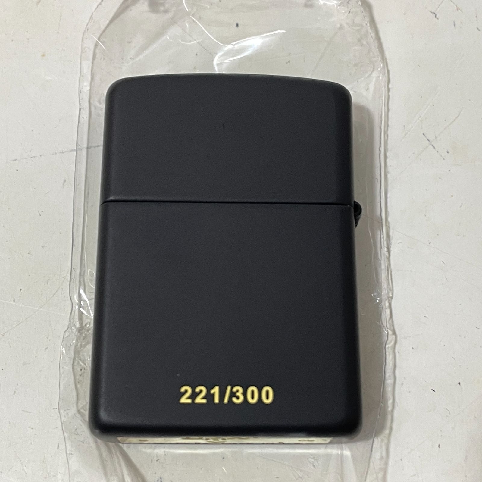 01m2485 ZIPPO ジッポー マルボロ /マールボロ ブラックメンソールワン/ B221/アーマー/タイプB/0909 MLB-ONE B  /キャンペーン/懸賞/ 300個限定品 221/300 未使用に近い - メルカリ