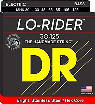 【中古】(未使用・未開封品) DR ベース弦 6弦 LO-RIDER ステンレス.030-.125 MH6-30 gsx453j
