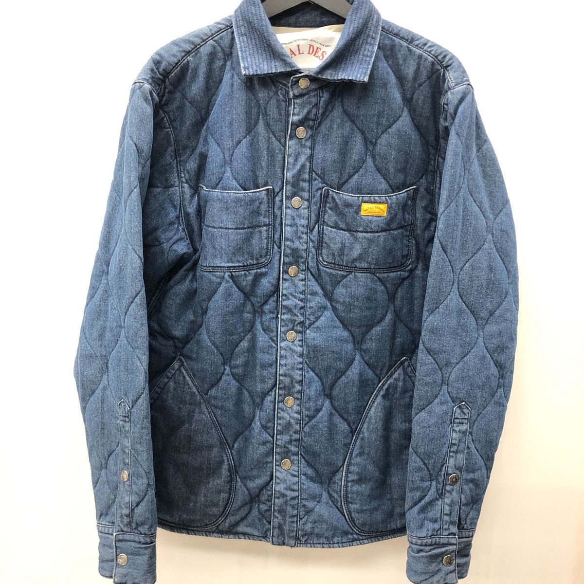 美品　NATAL DESIGN キルティングデニムジャケット S natal design デニムジャケット gジャン 「ネイタルデザイン