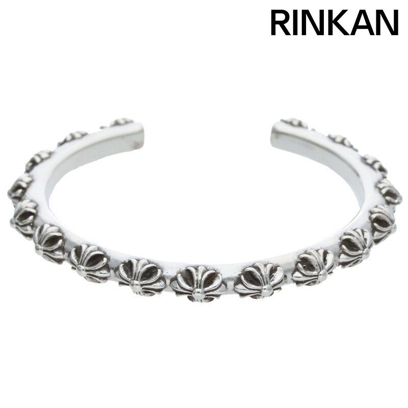クロスバンド バングル シルバー クロムハーツ BANGLE CROSS/クロスバンド シルバーブレスレット メンズ