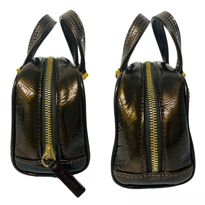LOEWE ロエベ アナグラム エナメル ミニショルダーバッグ