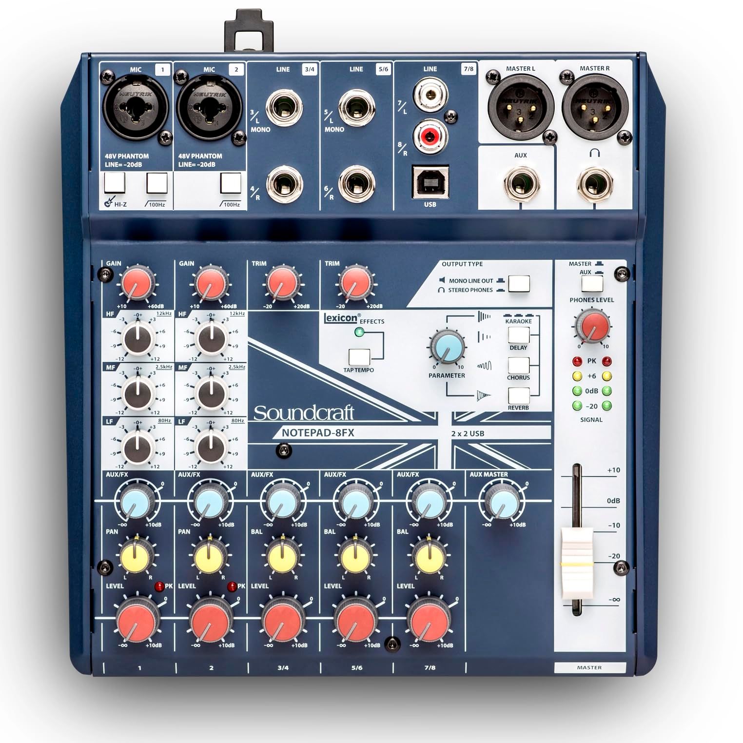 Soundcraft Notepad-8FX ミキサー 単品