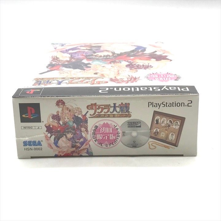 SEGA Games - 未開封 SEGA サクラ大戦 熱き血潮に 初回限定版  PlayStation2 ゲームソフト 懐中時計 プレミアムDVD セット m13720 未開封 SEGA サクラ大戦 熱き血潮に 初回限定版 プレ