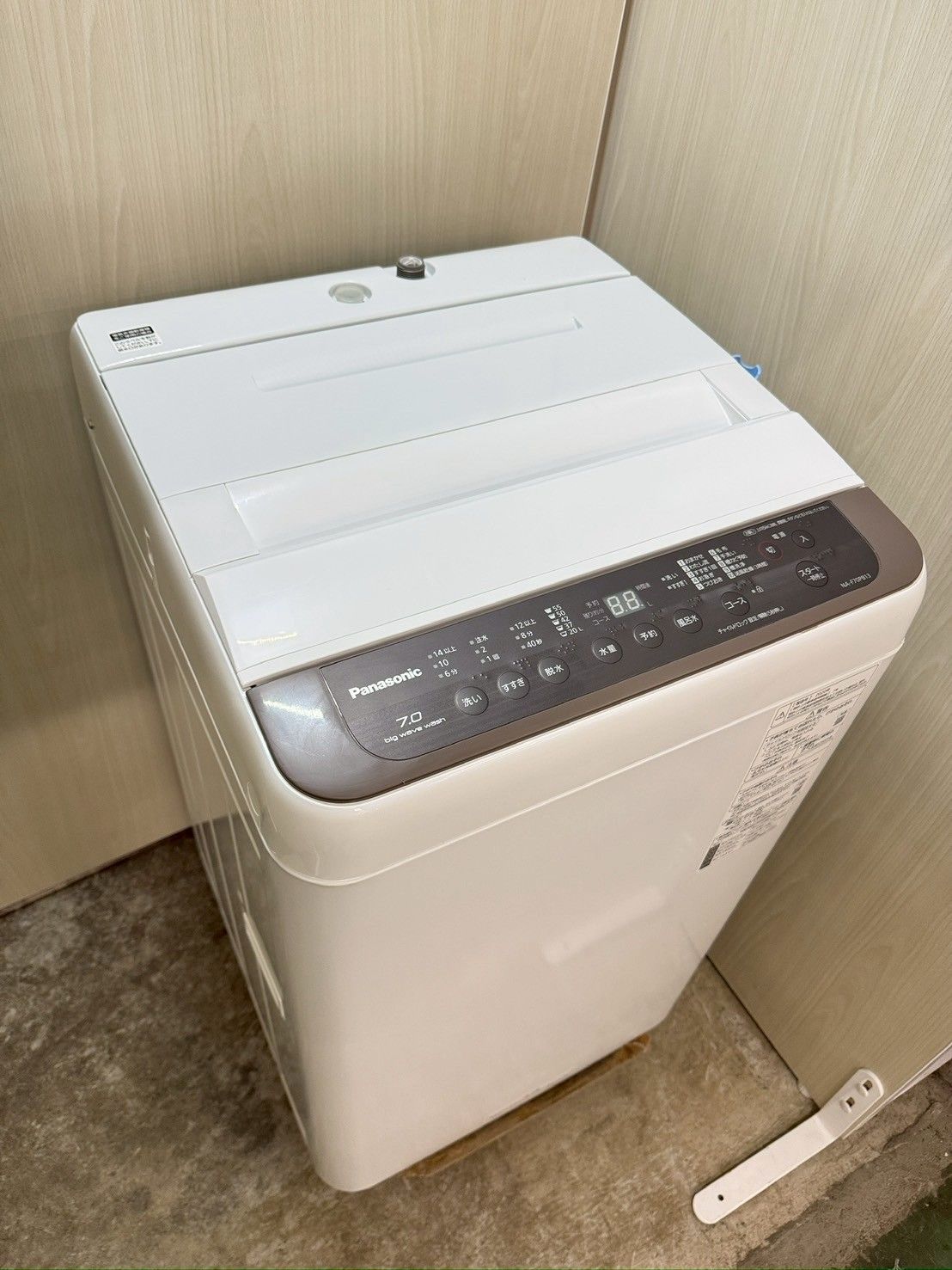 【美品】大阪送料無料★3か月保障付き★洗濯機★パナソニック★7kg★2020年★NA-F70PB13★IS-230 美品】大阪送料無料☆3か月保障付き☆洗濯機☆パナソニック☆7kg☆2020