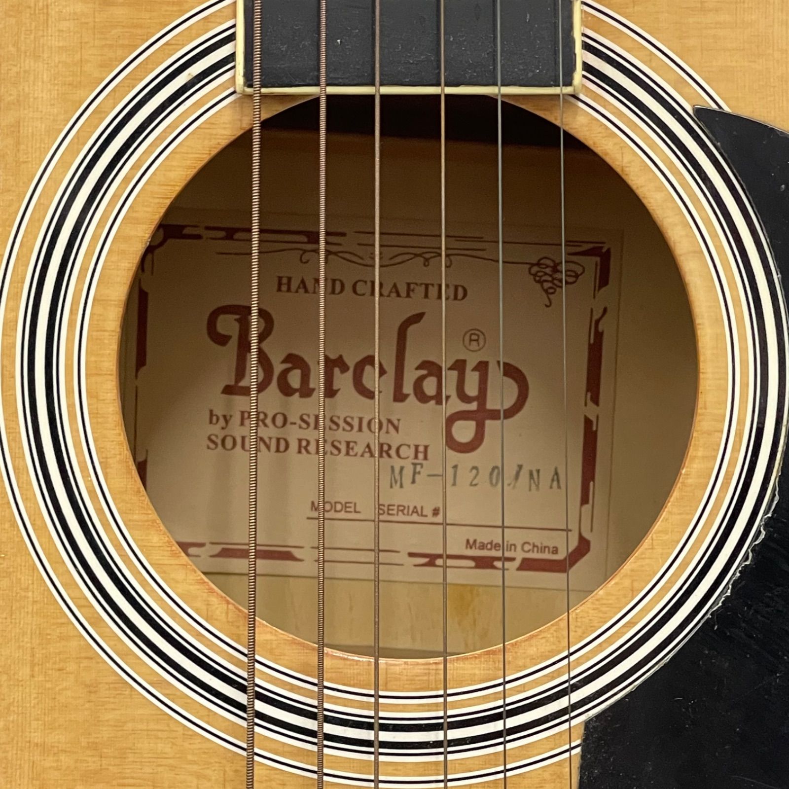 NPA】Barclay バークレイ アコースティックギター MF-120 ビンテージ