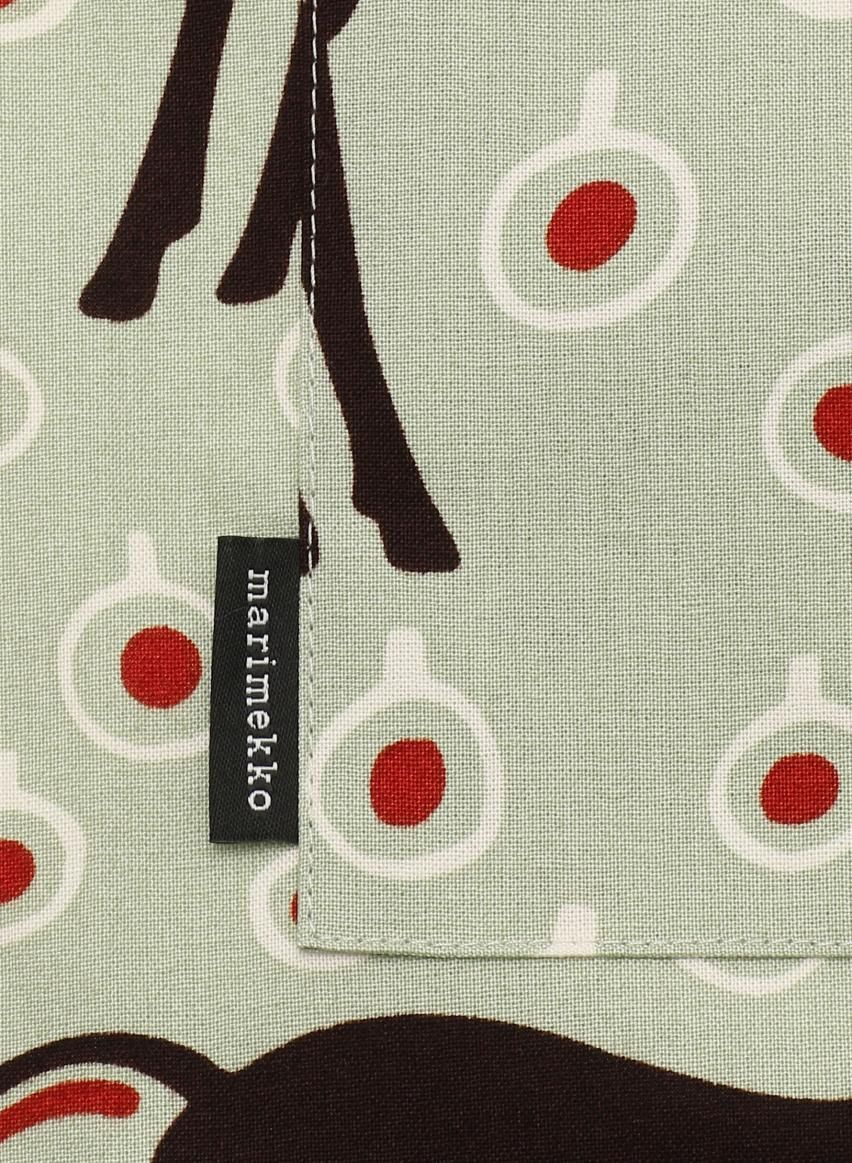 marimekko - 新品未使用❉マリメッコ Musta tammaエプロン🌸🐎の