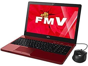 富士通 ノートパソコン FMV LIFEBOOK AH42/W ルビーレッド（＆） FMVA42WR